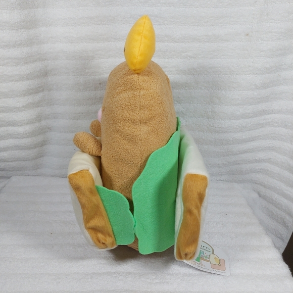 Sumikko Gurashi San-X Tonkatsu Pork Sandwich Plush Stuffed Animal Anime Tags - Picture 3 of 6